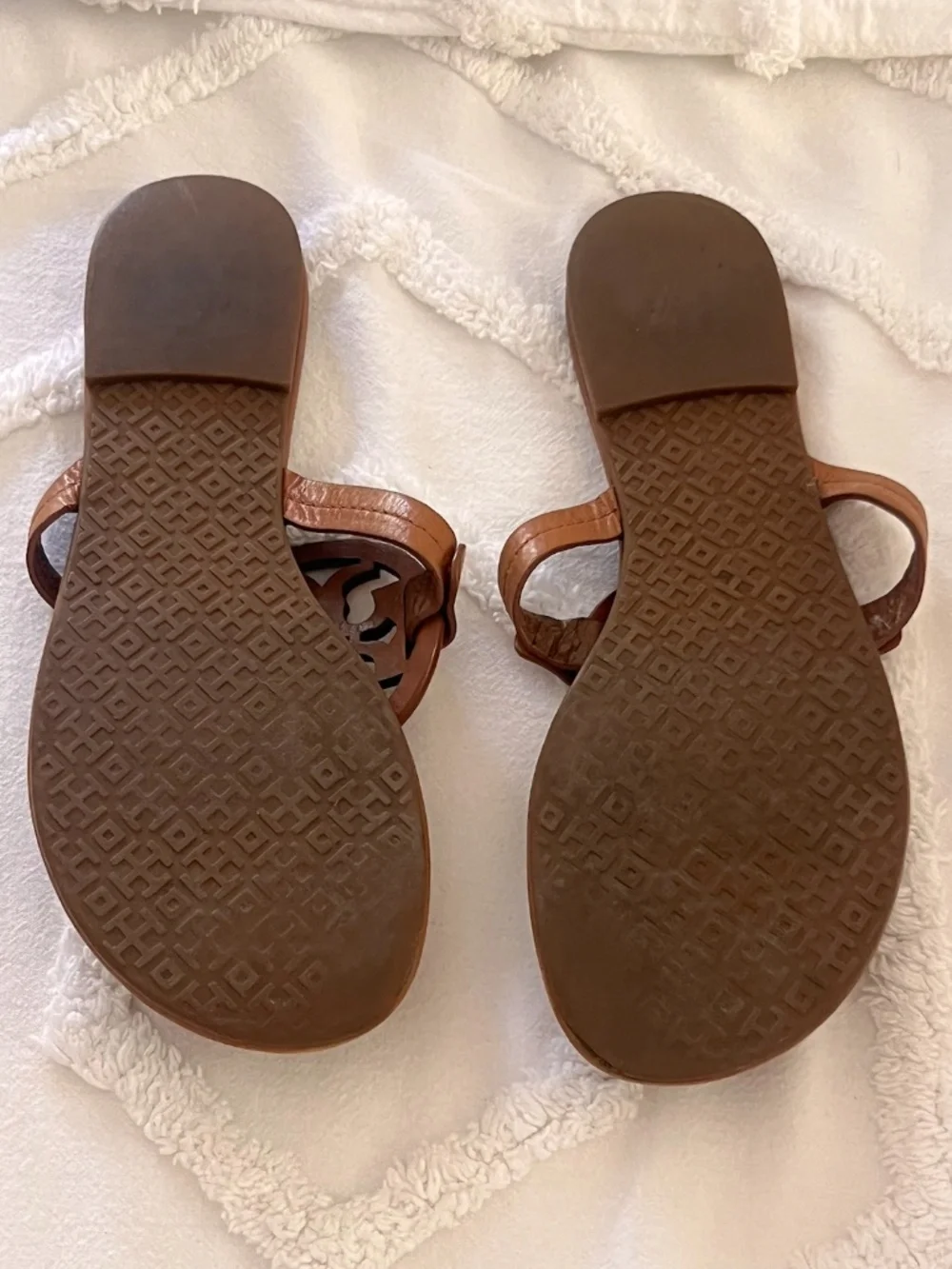 TORY BURCH METAL MILLER SANDAL TAN CALF LEATHER  and ROSE GOLD